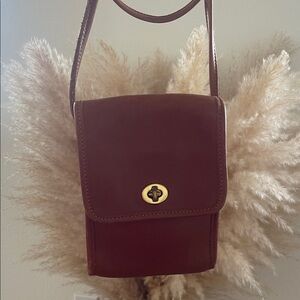 VTG COACH leather Crossbody Bag